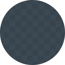 Checkered blue and dark blue circle